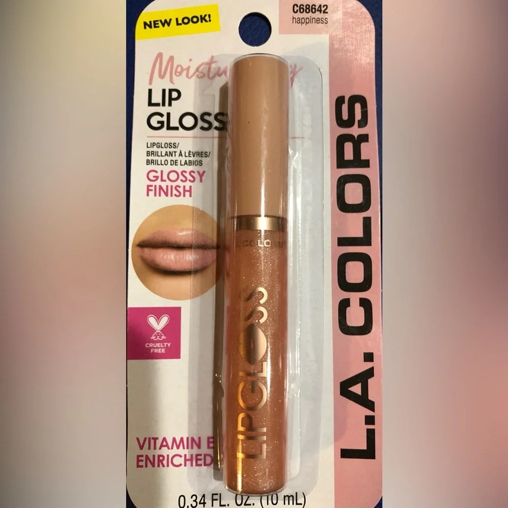 3pack‎ assorted moisturizing vitamin E enriched glossy finish lip glosses new
